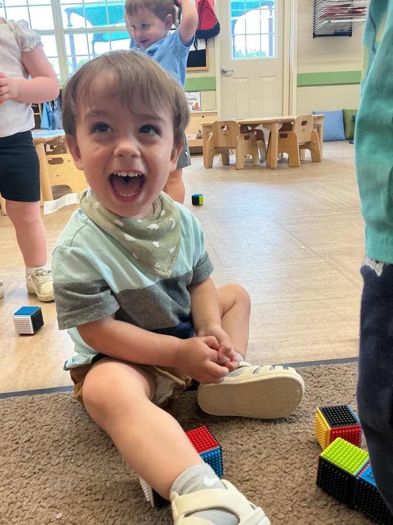 Having fun in Toddlers