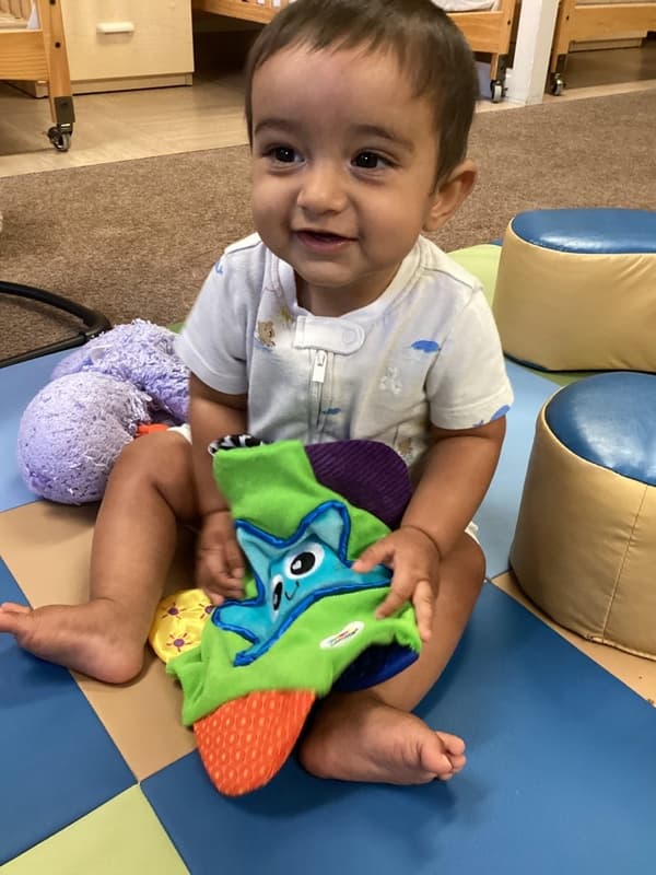 happy playing safe baby led fun caring nurture