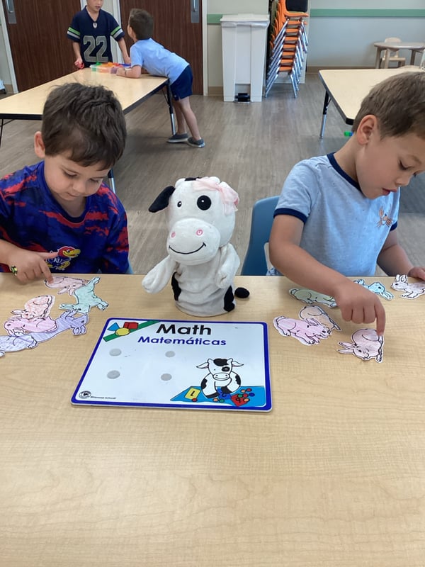 children counting