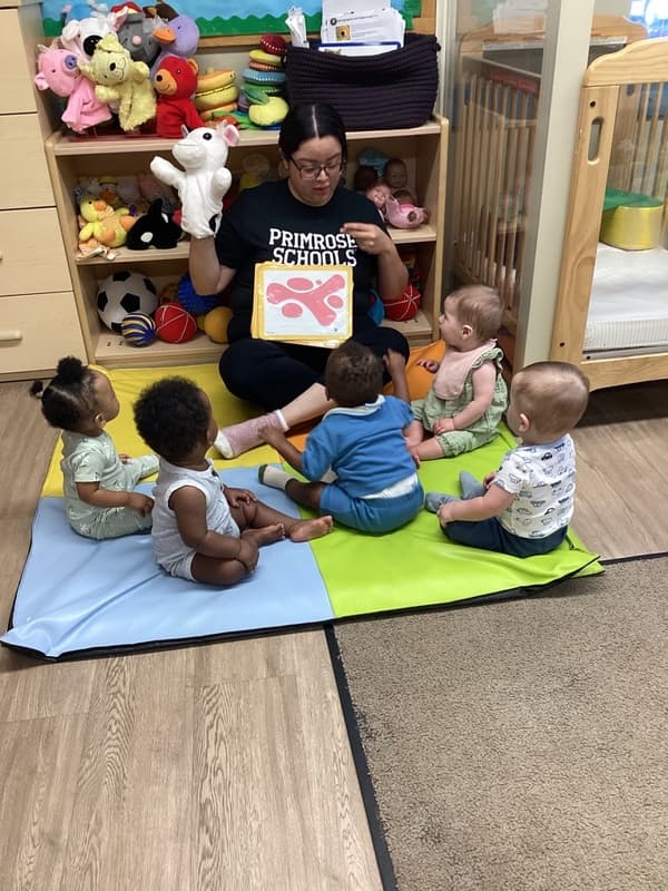 teacher reading to class- Read Across America Week
