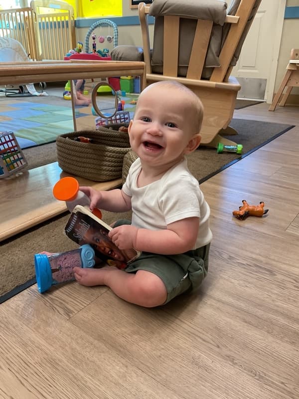 Walker is delighted by his book