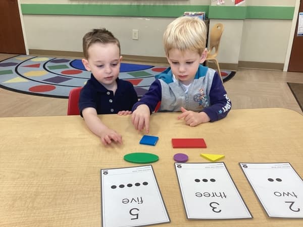 early preschool sorting