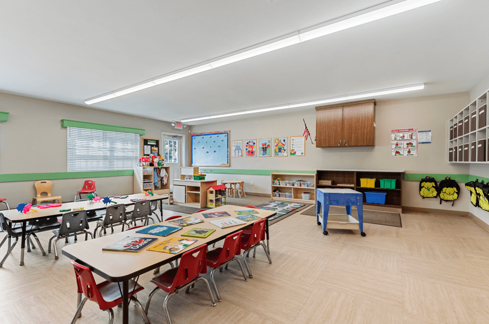 early preschool class at primrose school of forney at gateway in forney texas