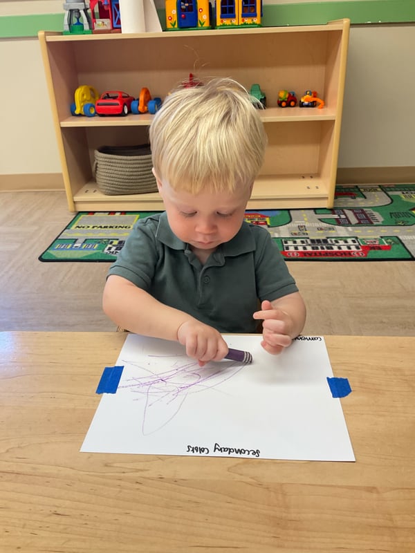 Art in Toddlers!