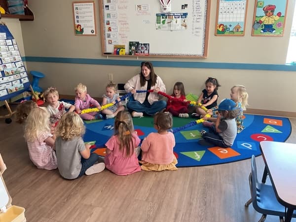 Circle Time with Ms. Lindsey