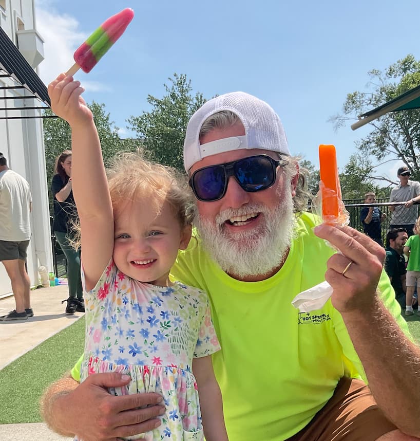 Popsicles with Pop