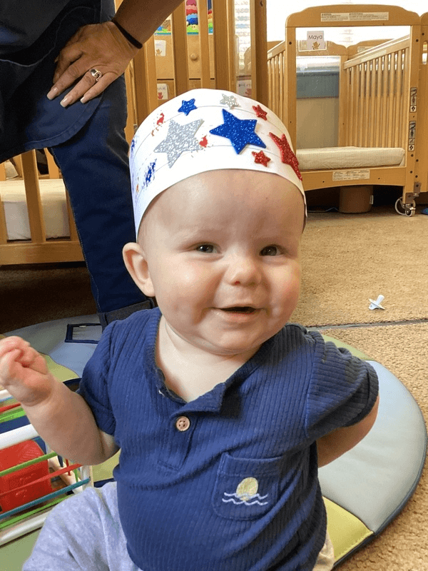 infant care in copperfield, learning through play