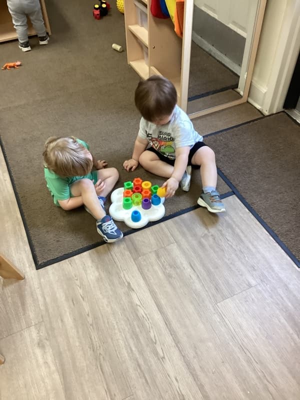 playing with friends