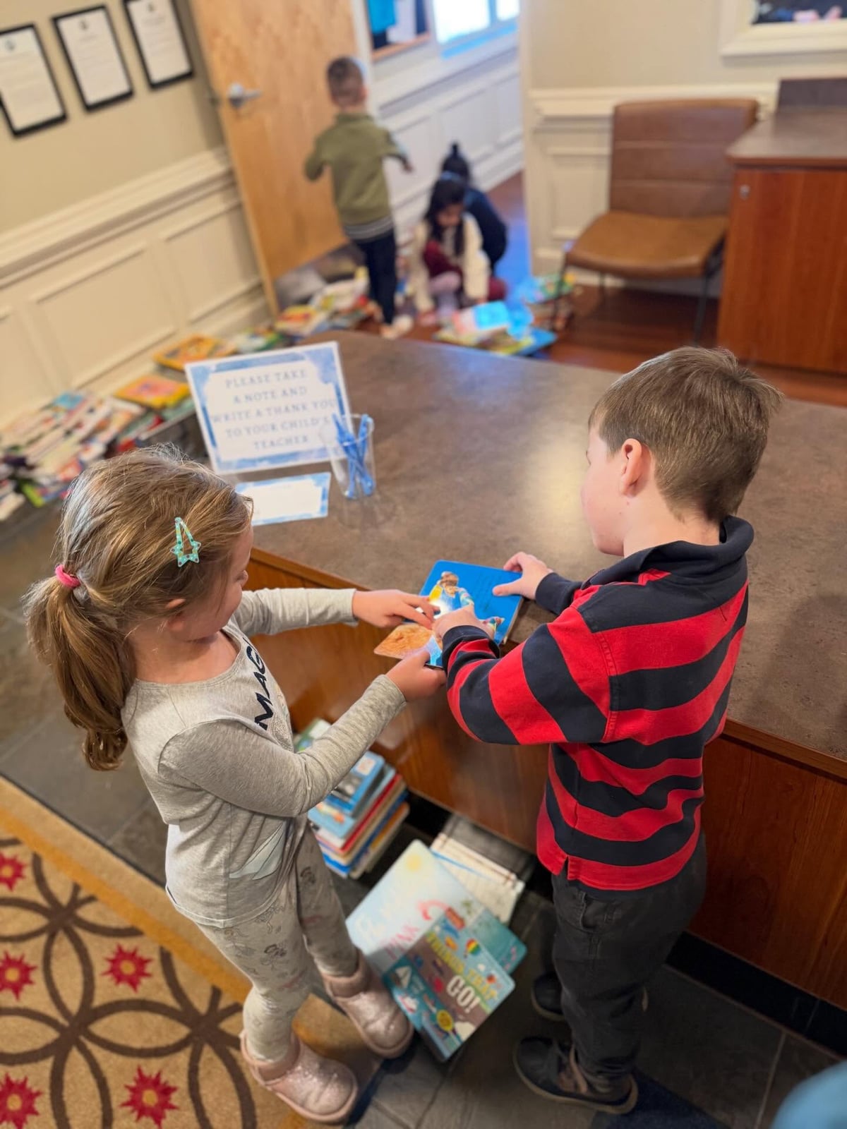Kindergarten Program at Primrose School of Burlington, preschool and day care center serving Burlington, Billerica, Pinehurst, Lexington, Bedford, and Nutting Lake families. Early childhood education focused on reading, writing, math skills, kindergarten readiness, academic development, confidence, independence, and school success.