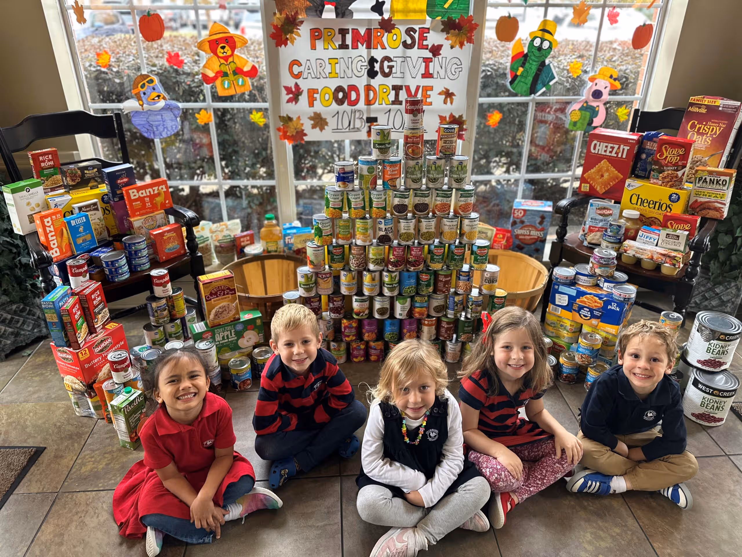 Caring and Giving Food Drive