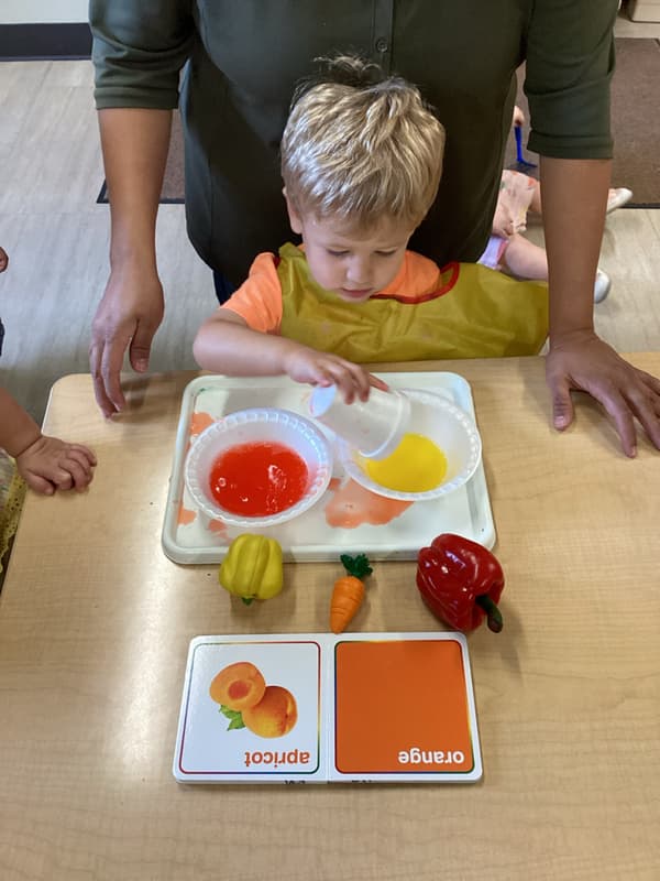 toddler classroom, sensory play, learning through play