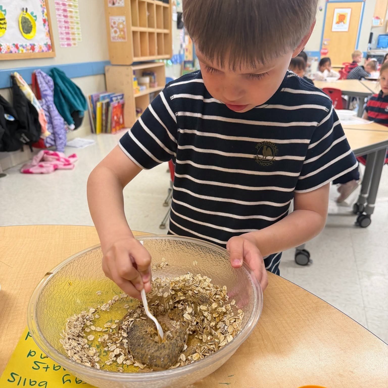 Pre-K Program at Primrose School of Burlington, preschool and day care center serving Burlington, Billerica, Pinehurst, Lexington, Bedford, and Nutting Lake families. Early childhood education focused on kindergarten readiness, reading, writing, math, science, social-emotional development, and school success.