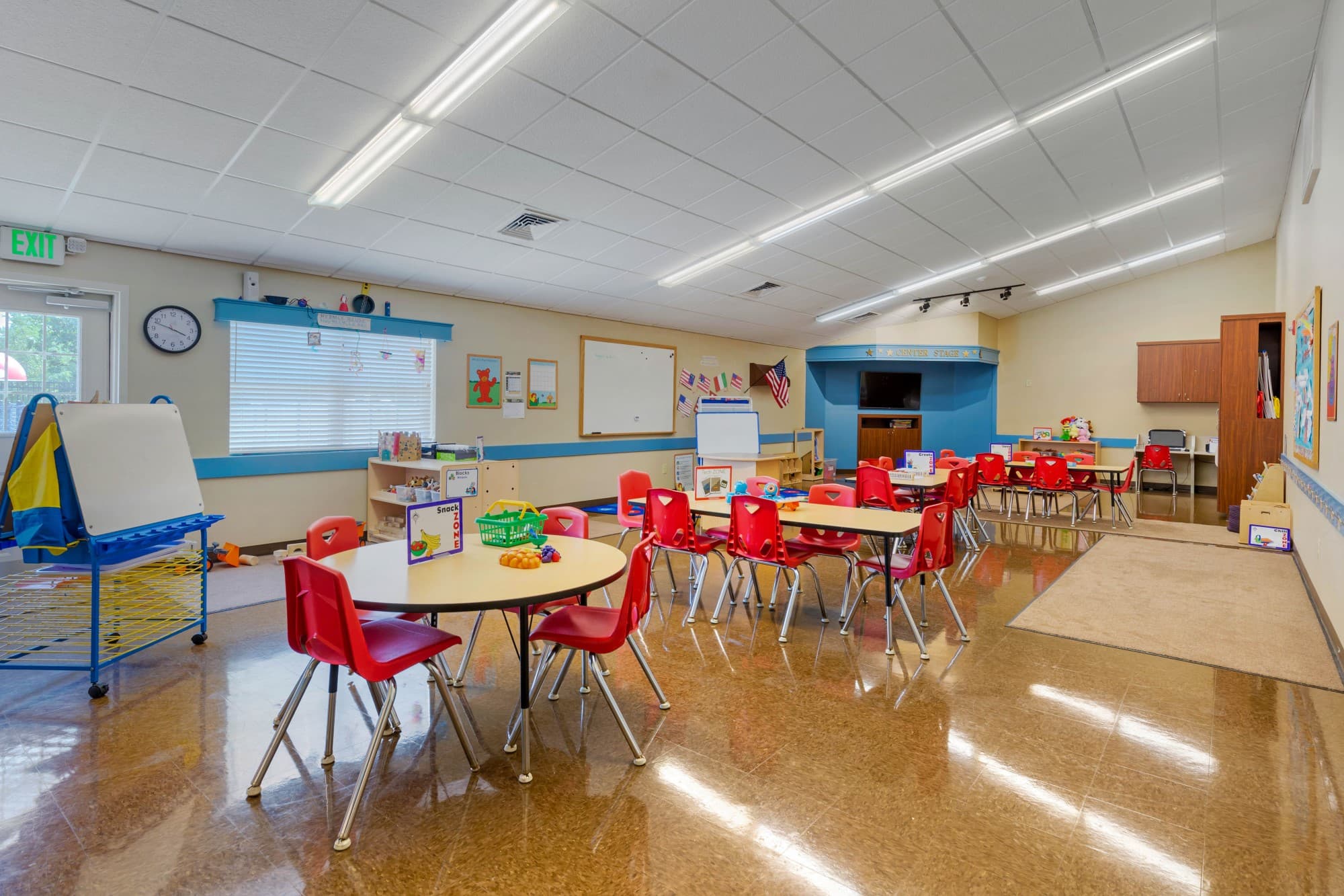 Explorers classroom at Primrose School of Ashburn at Broadlands