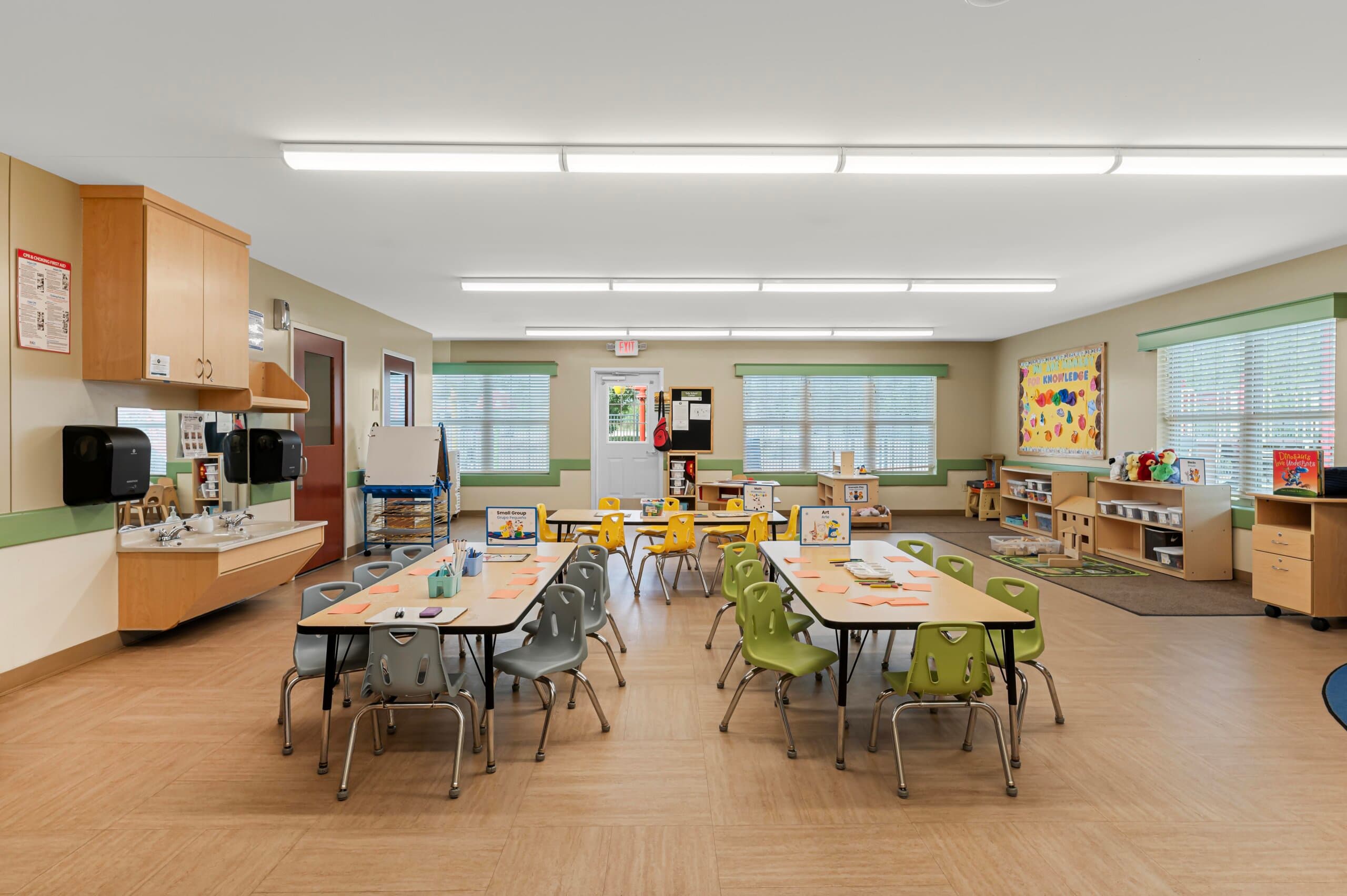 Primrose School of Blue Valley Preschool Classroom