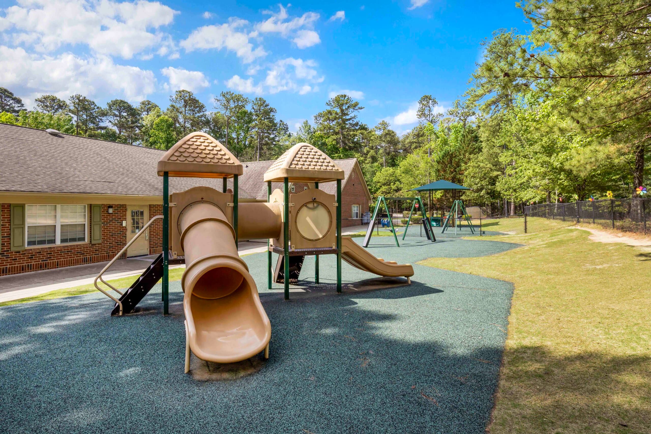playground at Primrose School of Cary