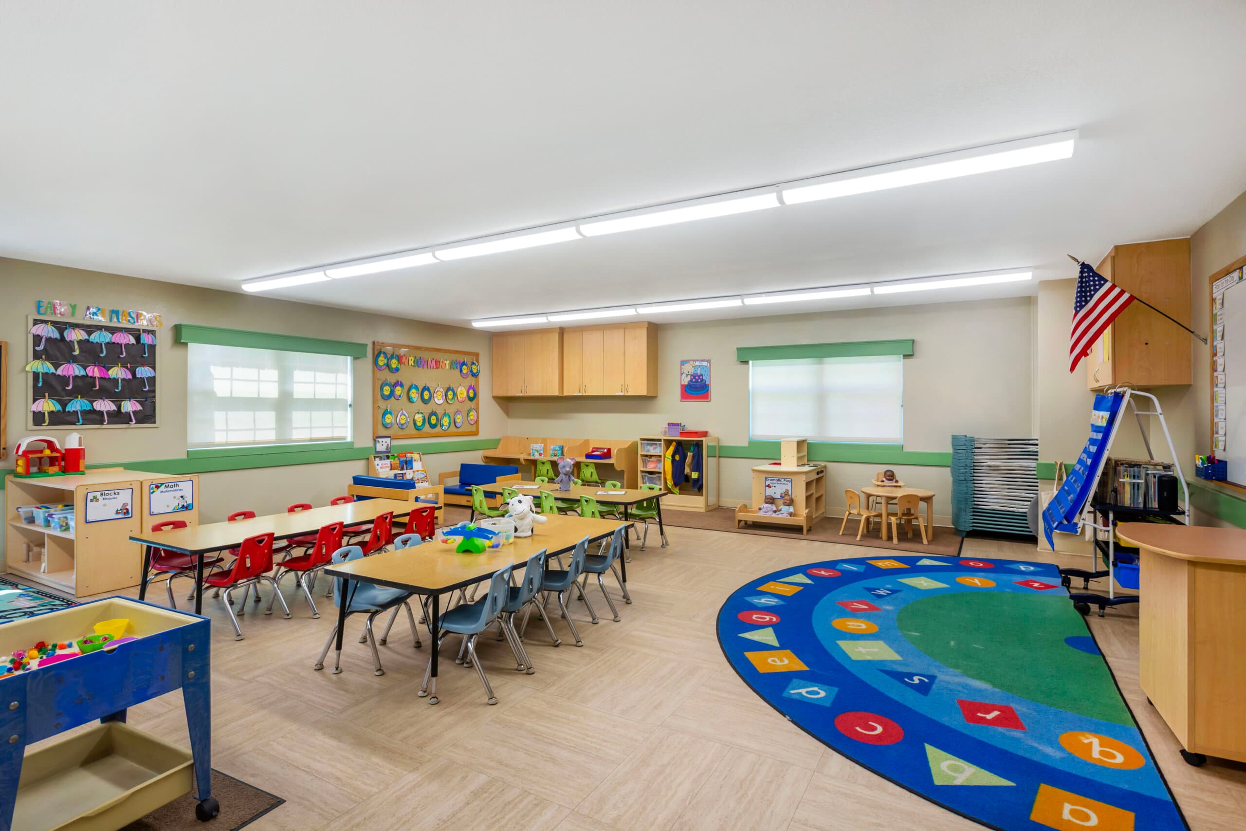 pre-k classroom at Primrose School of Eagan