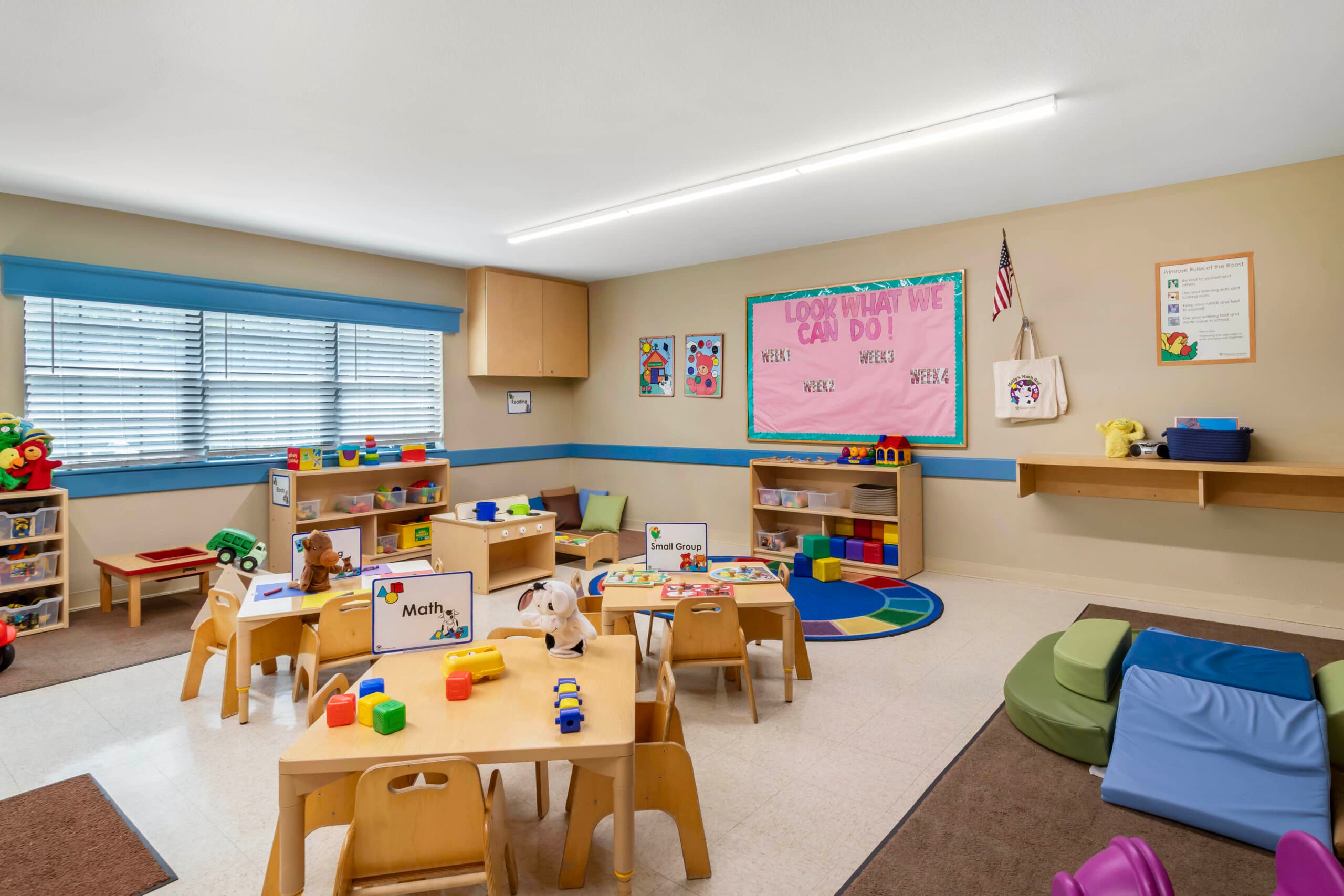 Primrose School of Fall Creek toddler classroom