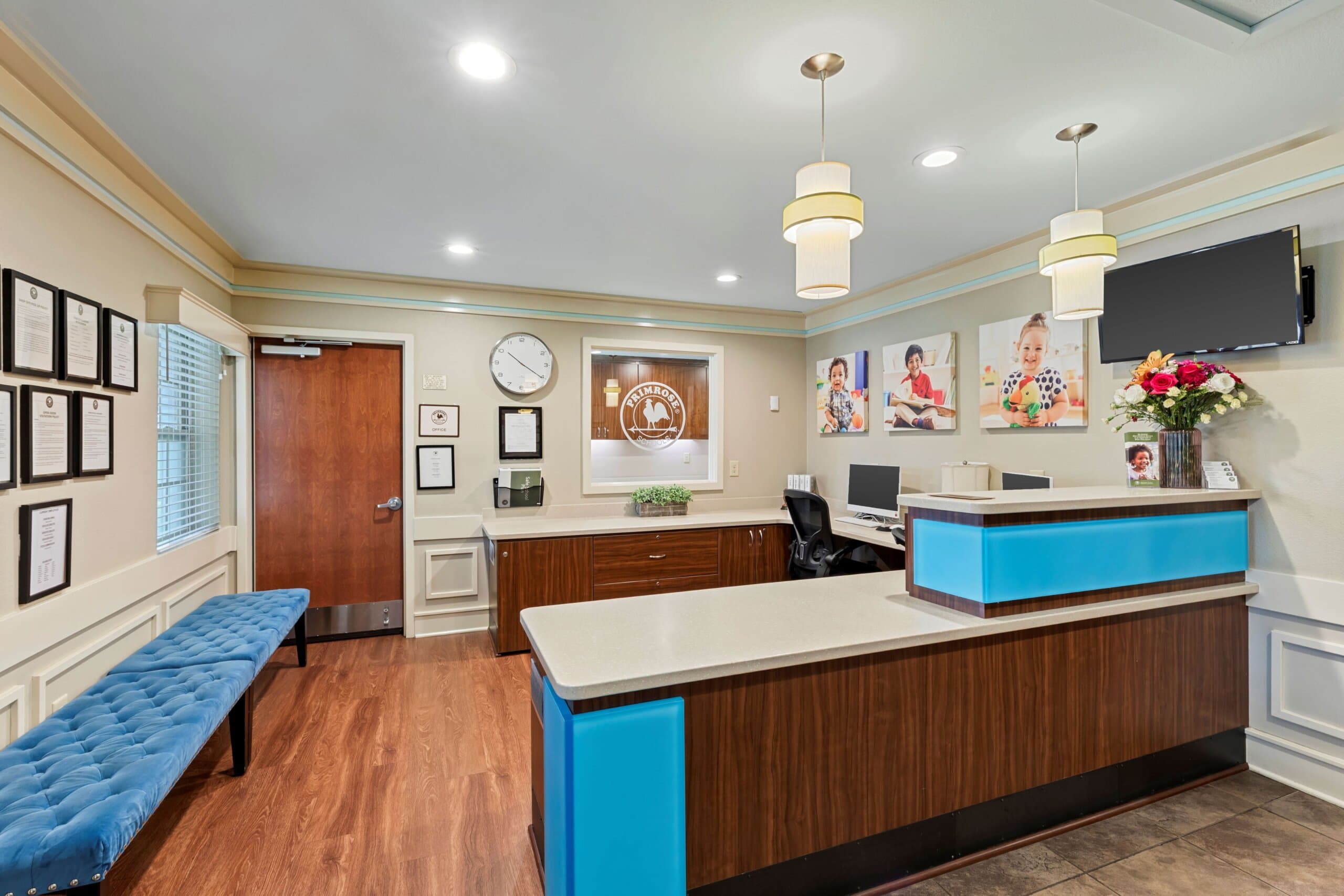 Primrose School of Forney at Gateway lobby