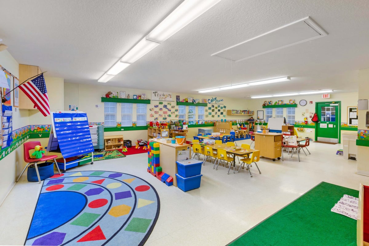 Preschool classroom at Primrose Harmony on the Lakes