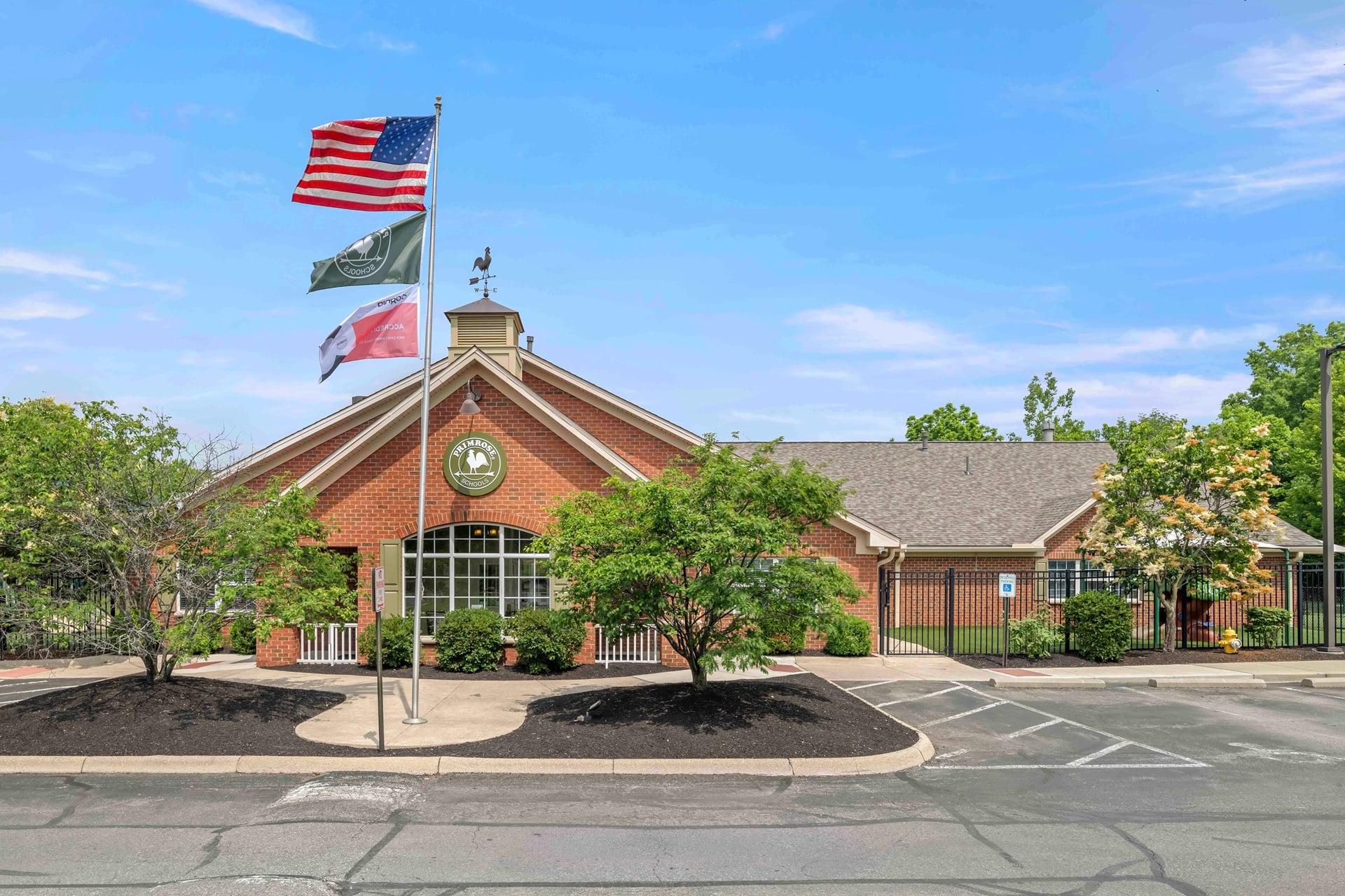 front entrance of primrose lewis center