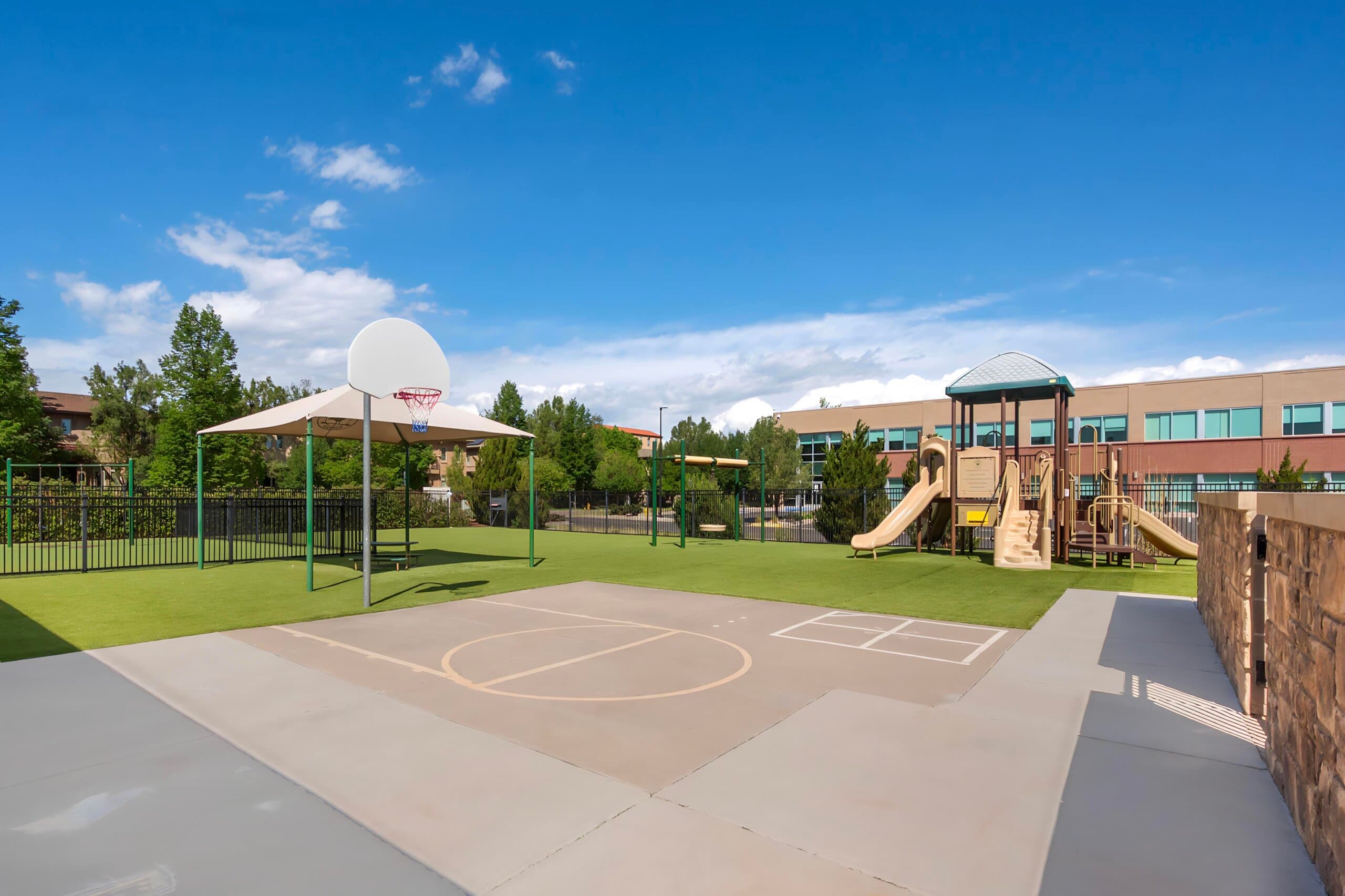 playground at Primrose School at Lowry