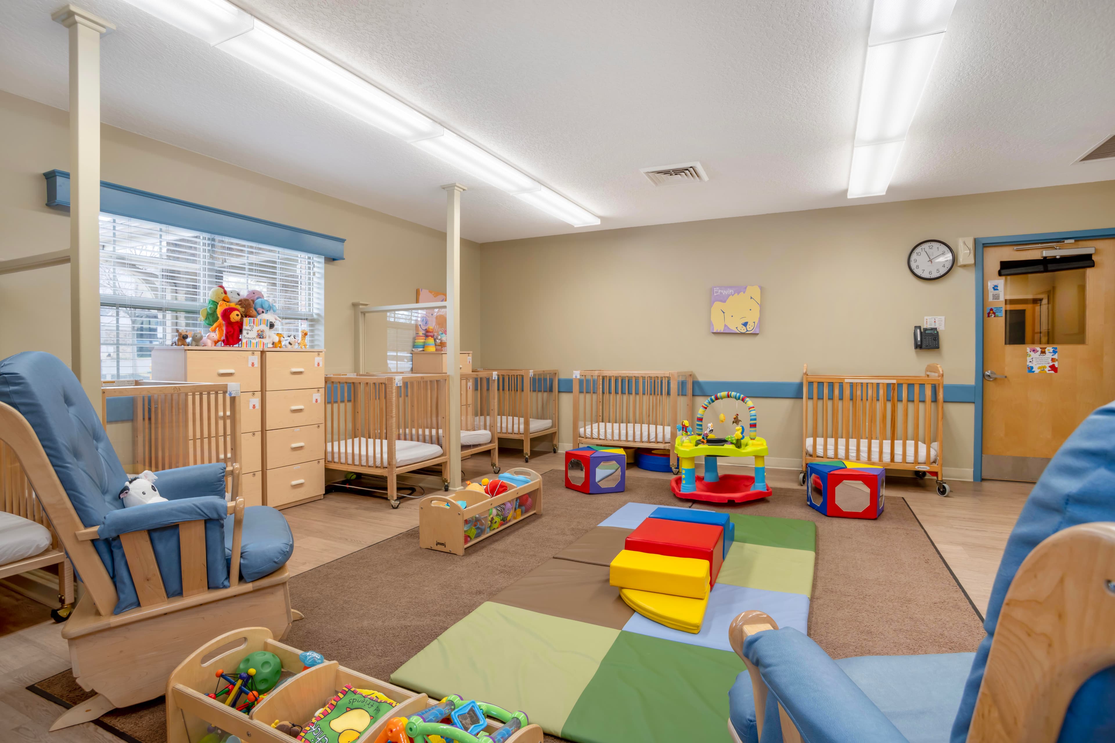 daycare classroom at Primrose School of South Charlotte