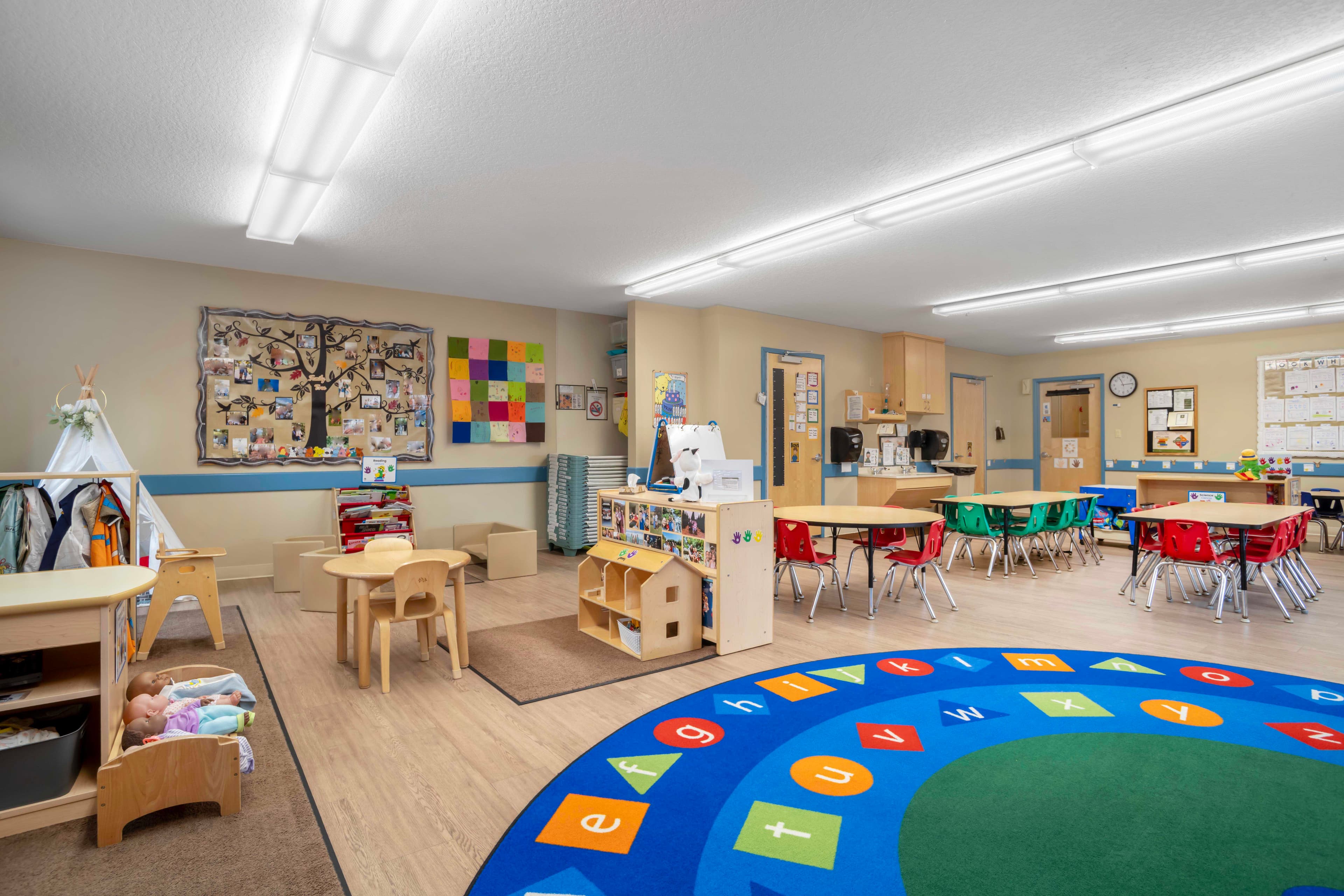 Pre-k class at Primrose School of South Charlotte