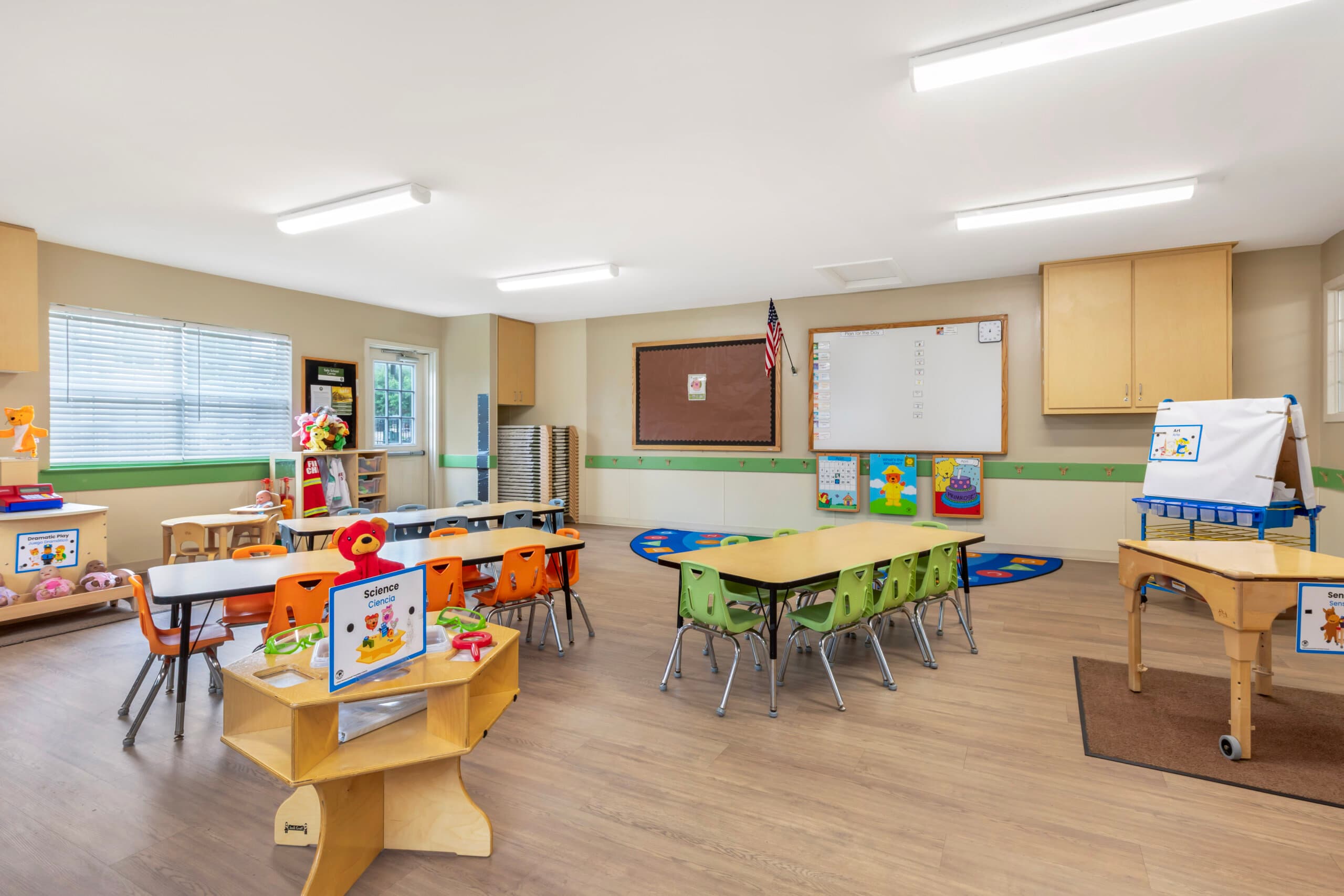 preschool classroom at Primrose School of Stone Brooke