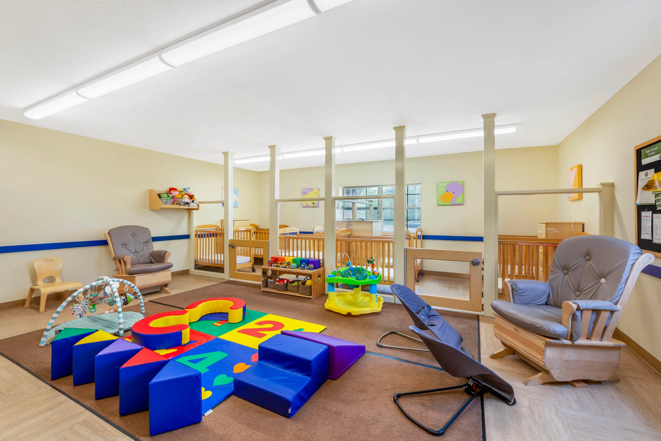 daycare class for infants at Primrose School of Strongsville