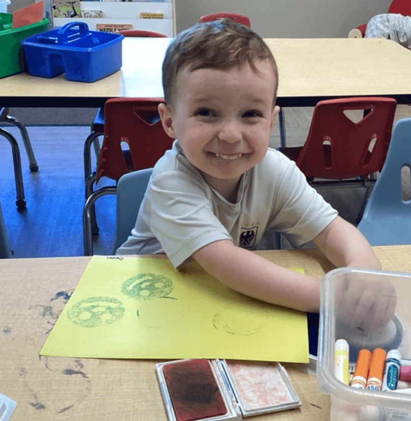 Art at Primrose School of West Des Moines