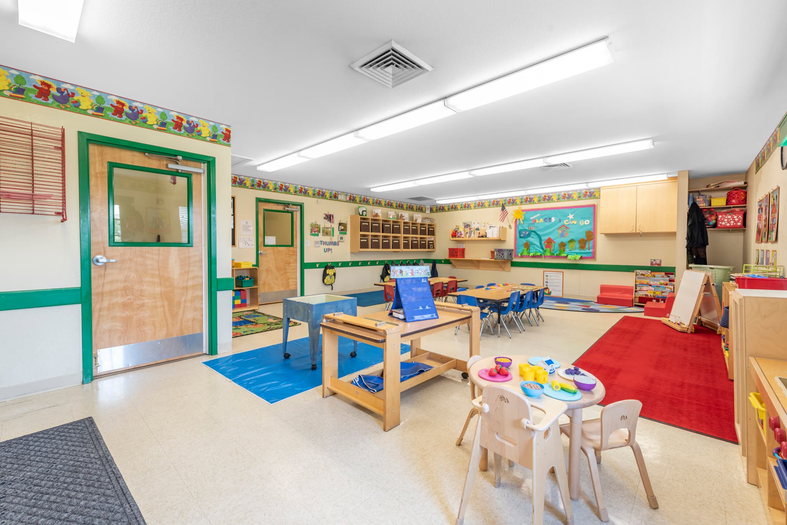 Early Preschool classroom