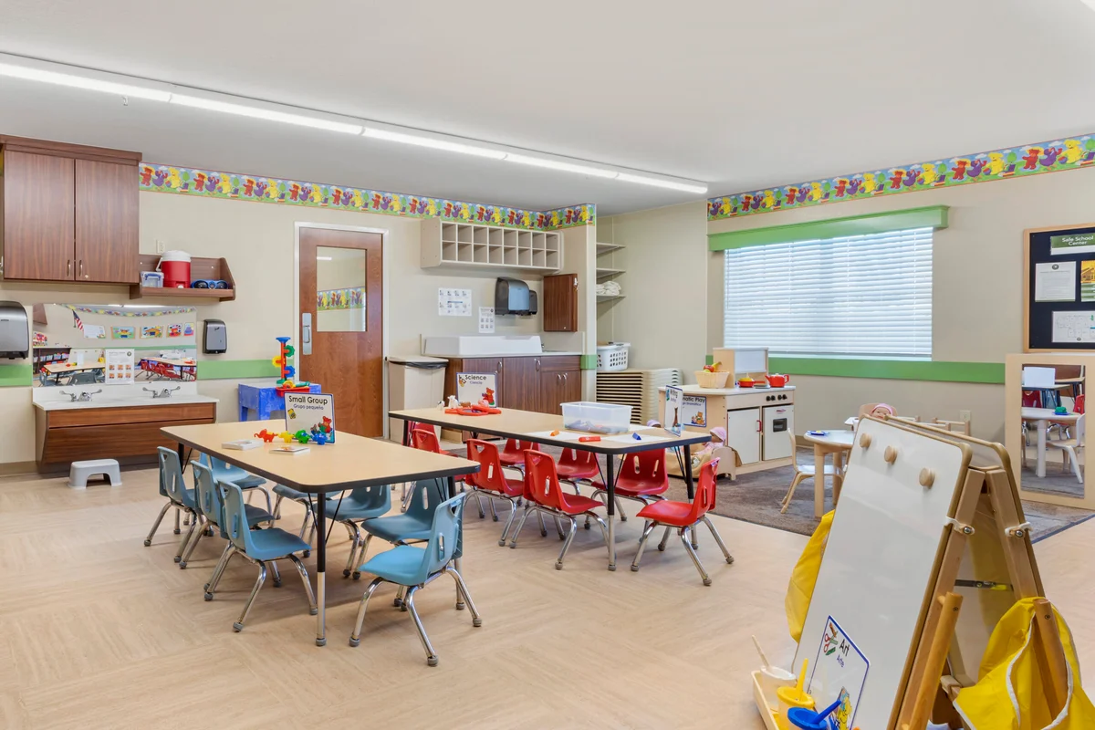 Early Preschool classroom