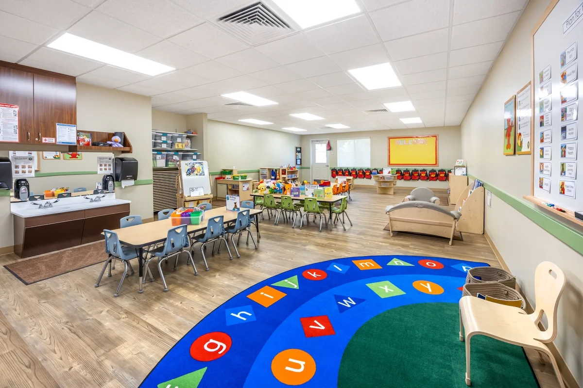 primrose private preschool classroom