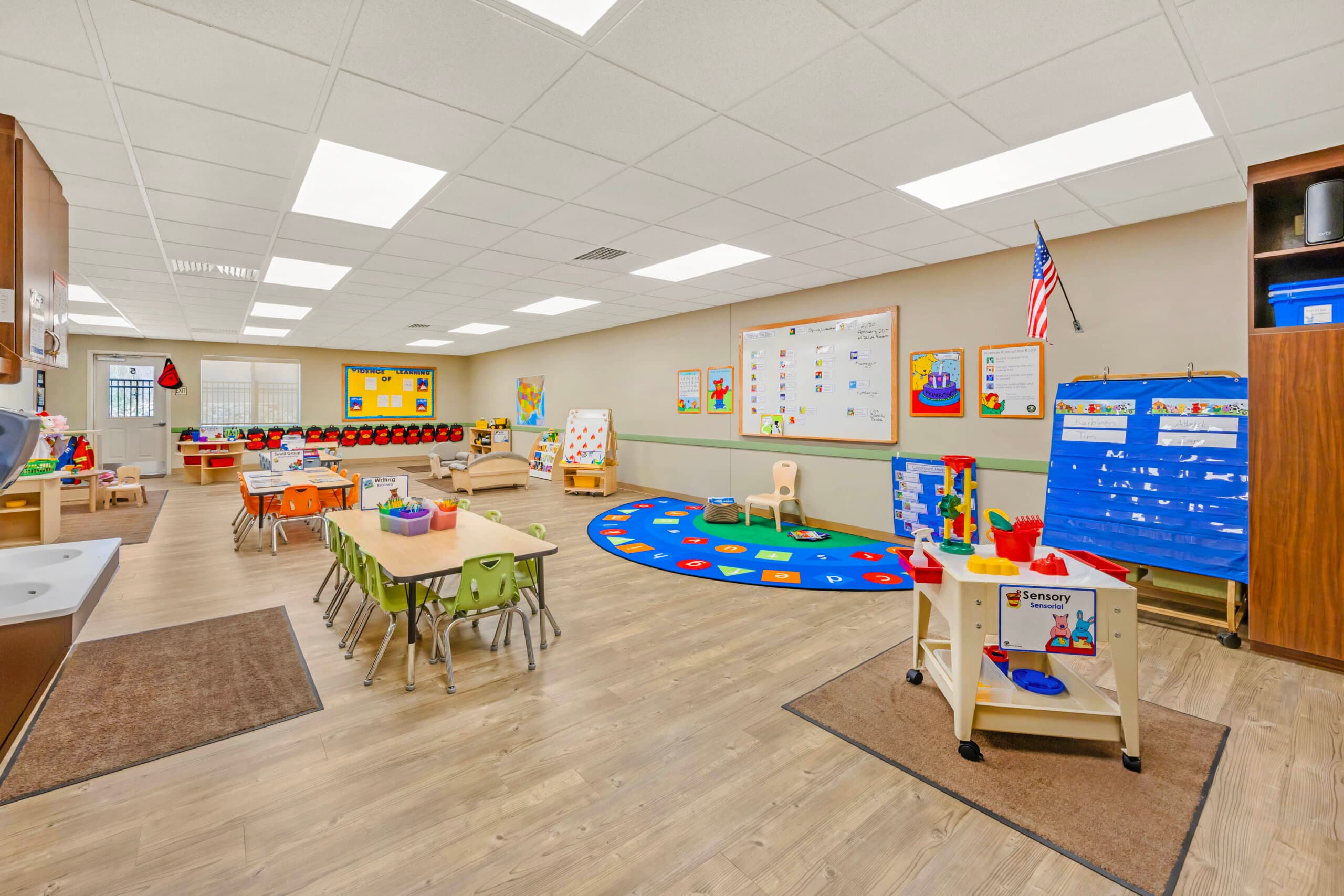 private preschool classroom play based learning centers