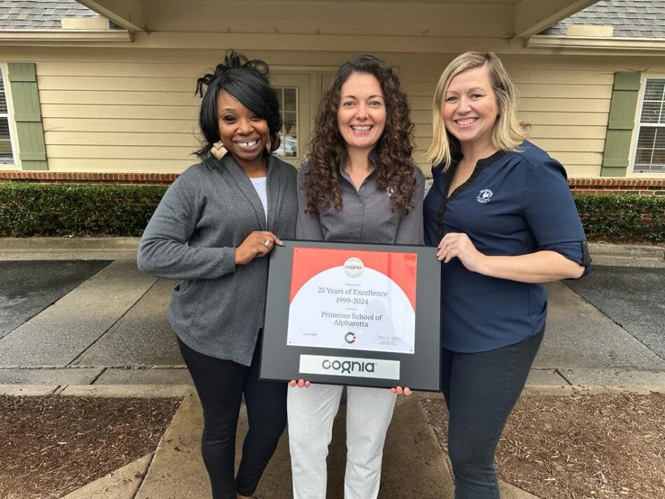 teachers holding cognia certificate