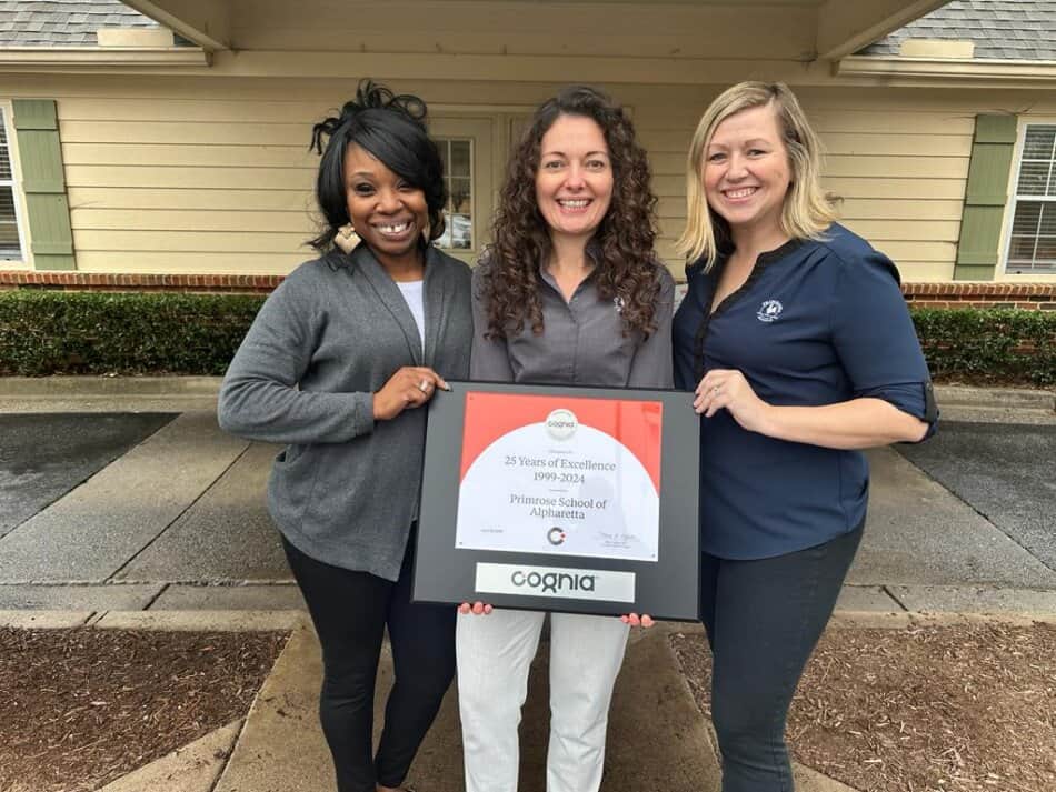 teachers holding cognia certificate