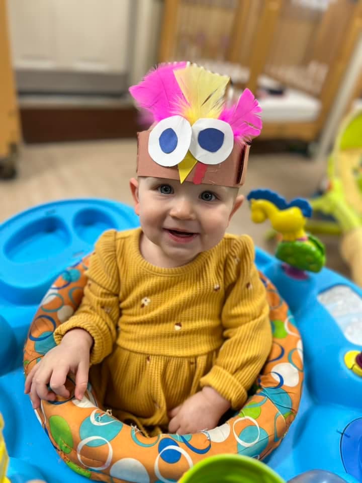 infant child smiling