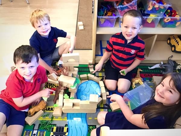 Pre-K class at Primrose School of Centerville