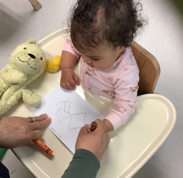 Look at me draw!