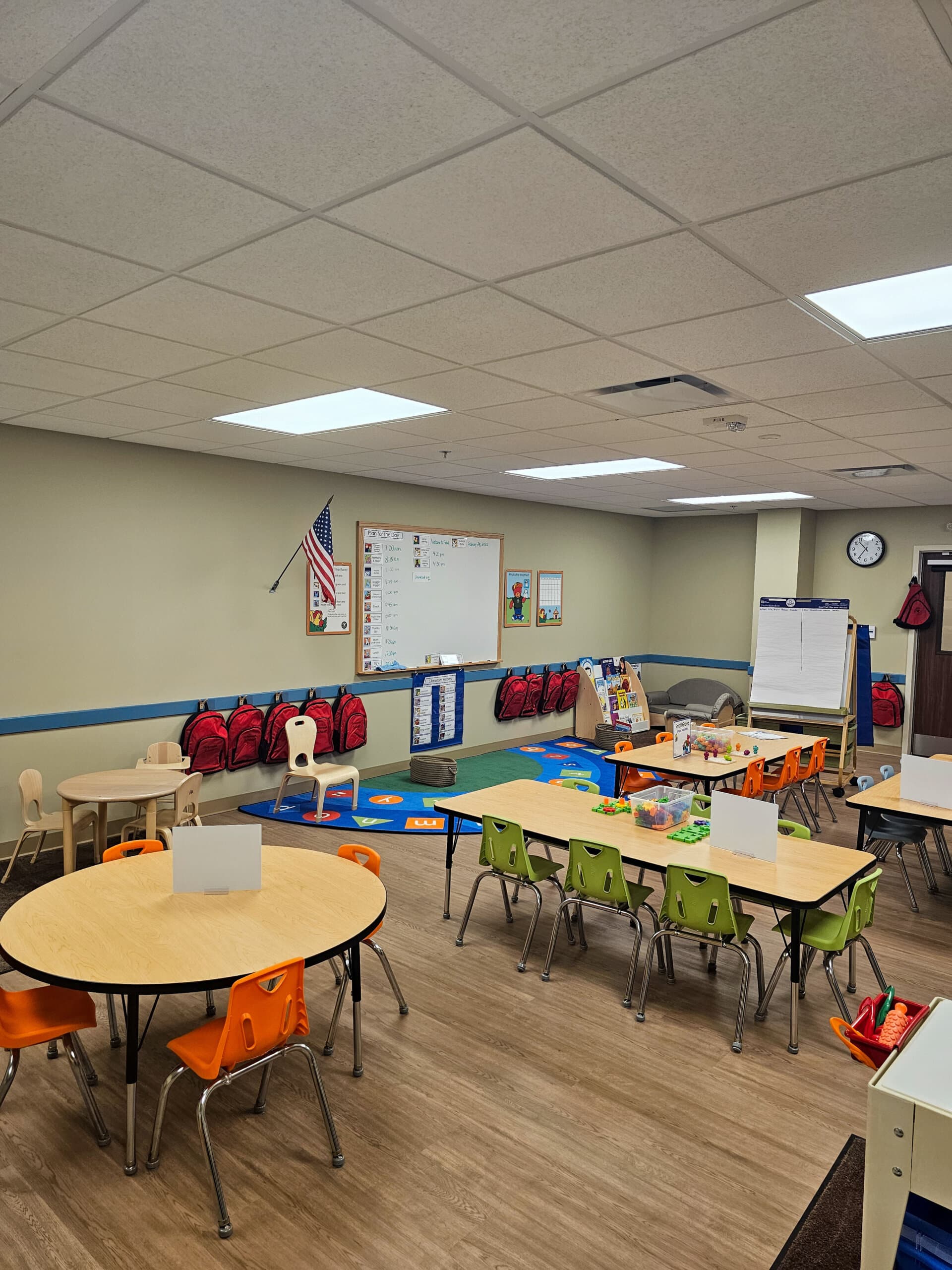pre-kindergarten room