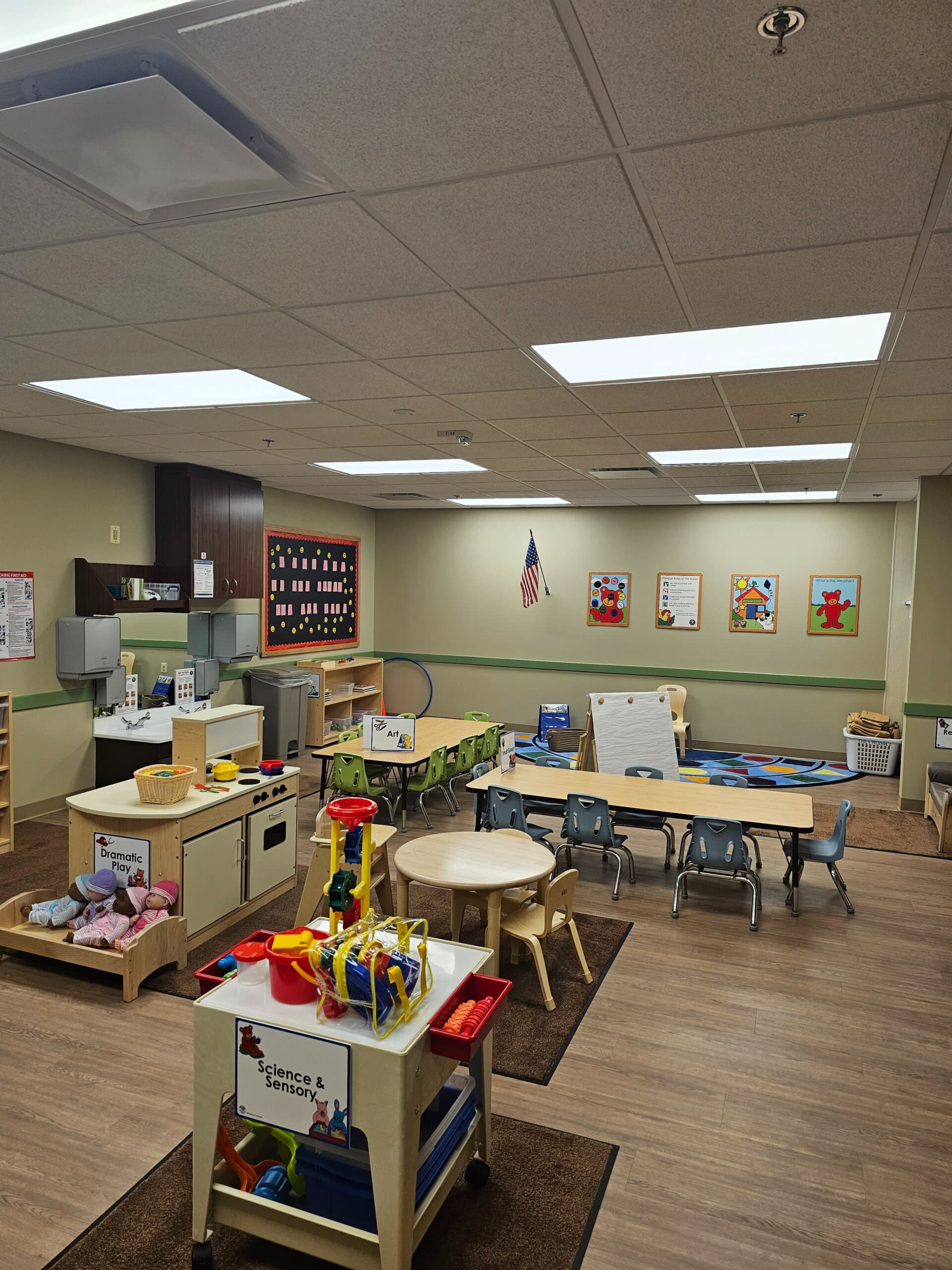 early preschool room