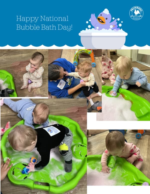 Infant National Bubble Bath Day