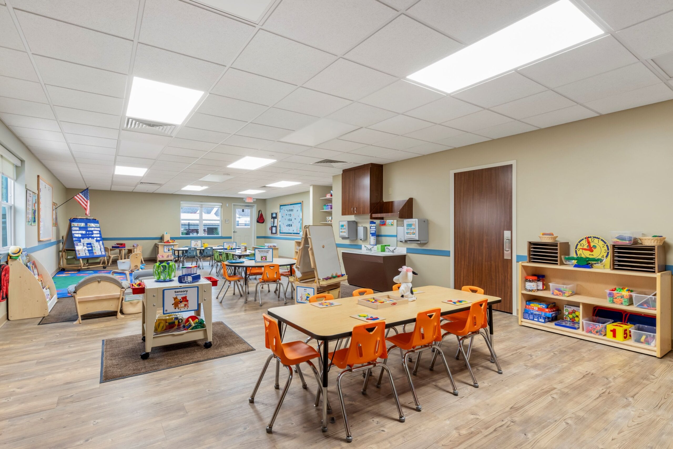 prek class at primrose school of Bloomfield