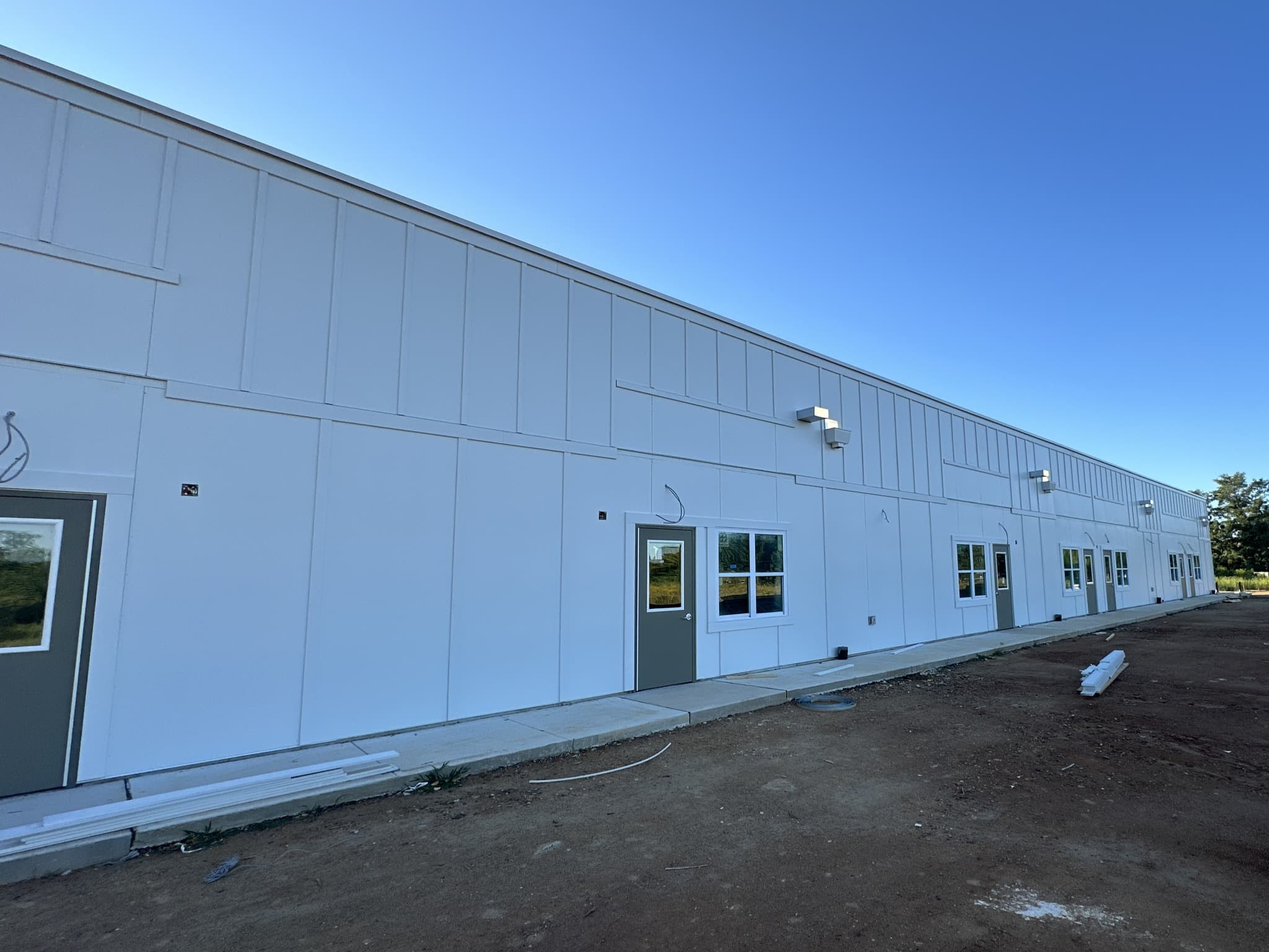 side of building