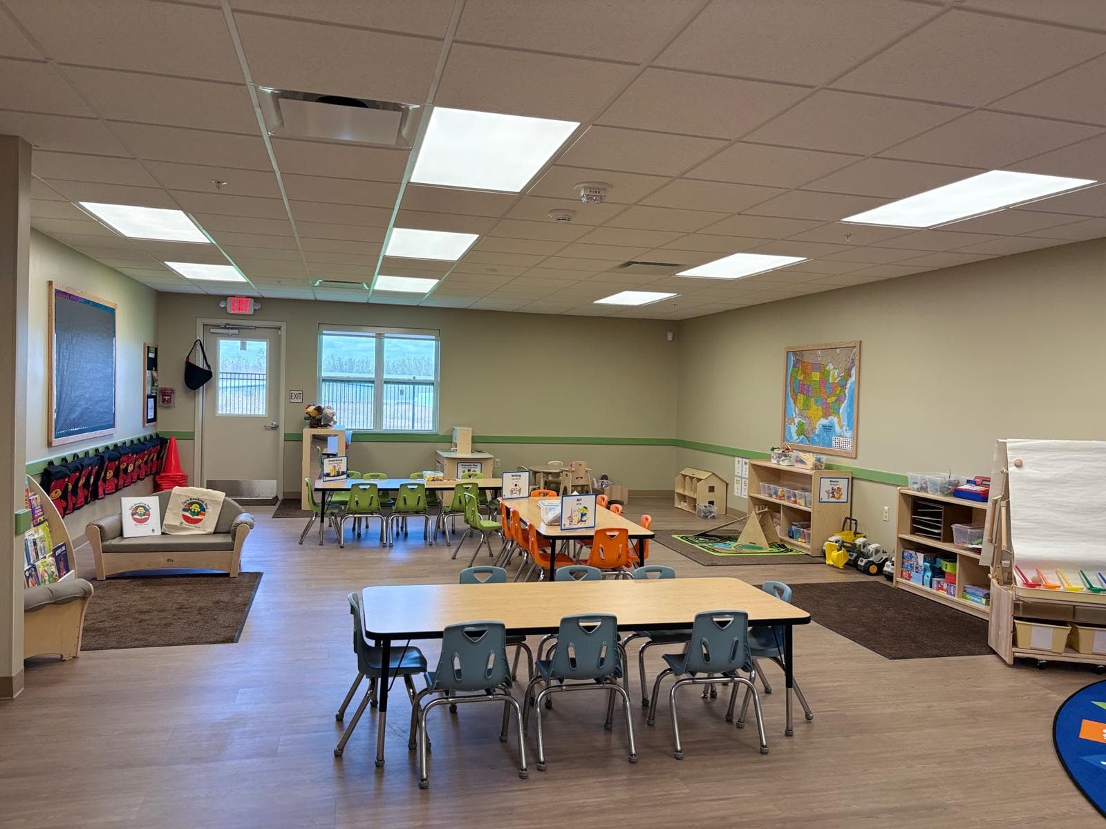 Pre-kindergarten classroom at Primrose School of Forest Hill