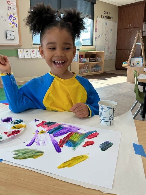 Primrose School of Clintonville Art in Preschool