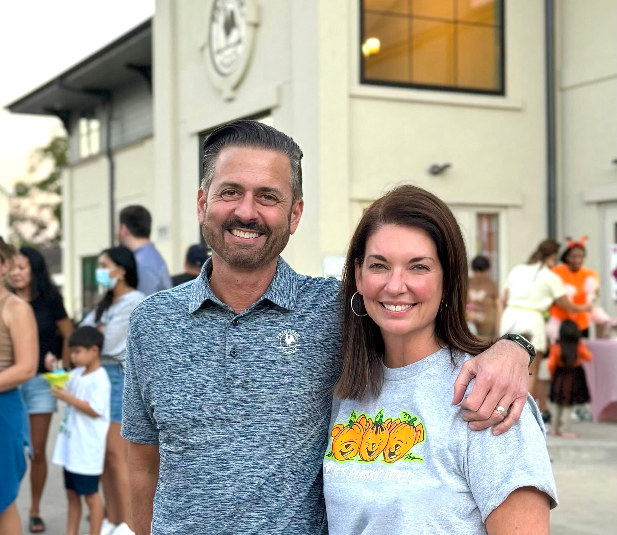Larry and Brandi Muse - Franchise Owners - Primrose School of Garden Oaks