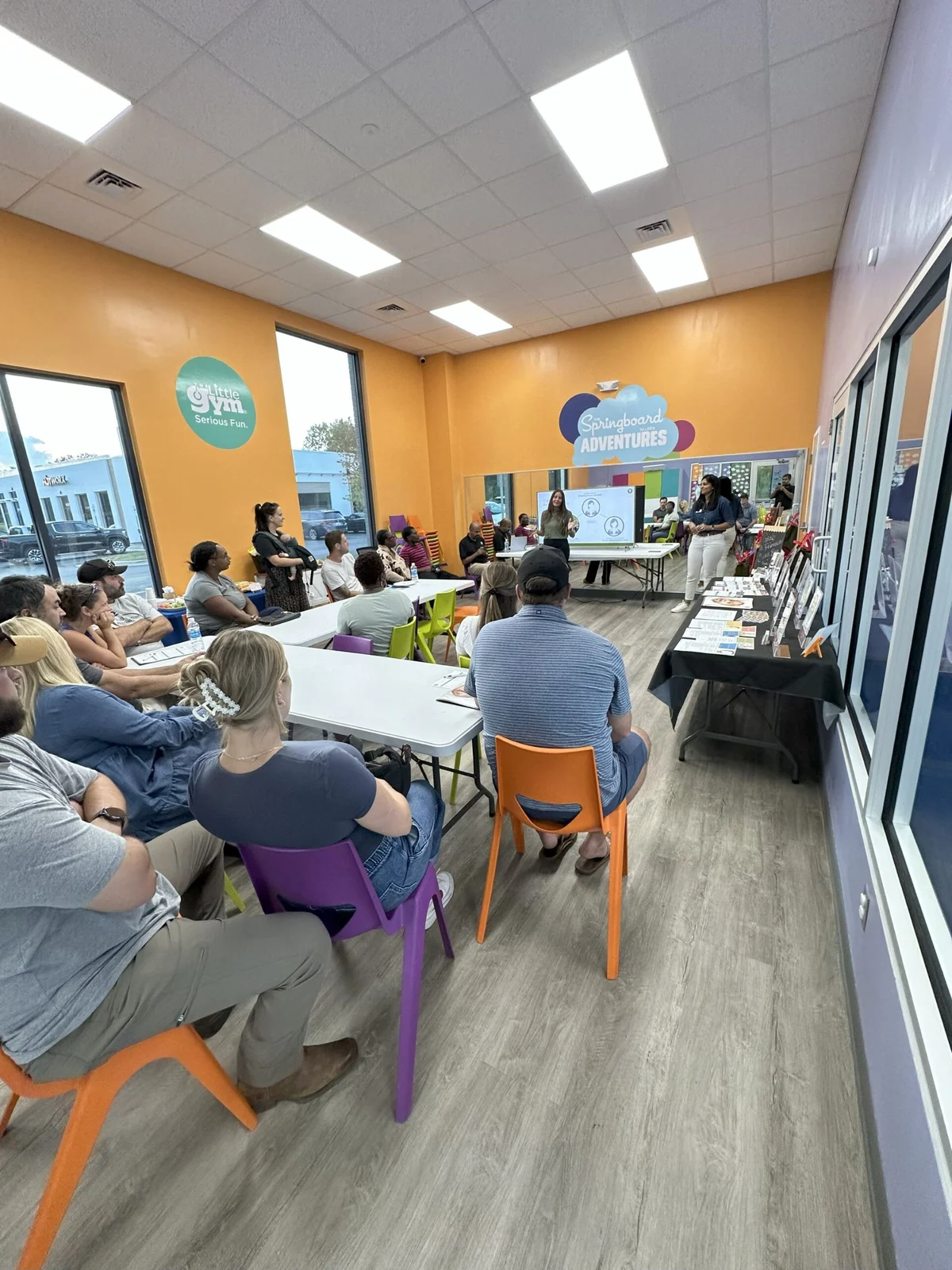 Image shows Parent info night