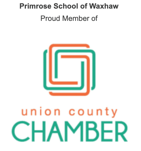 logo of primrose school of waxhaw being a part of the Union county chamber of commerce