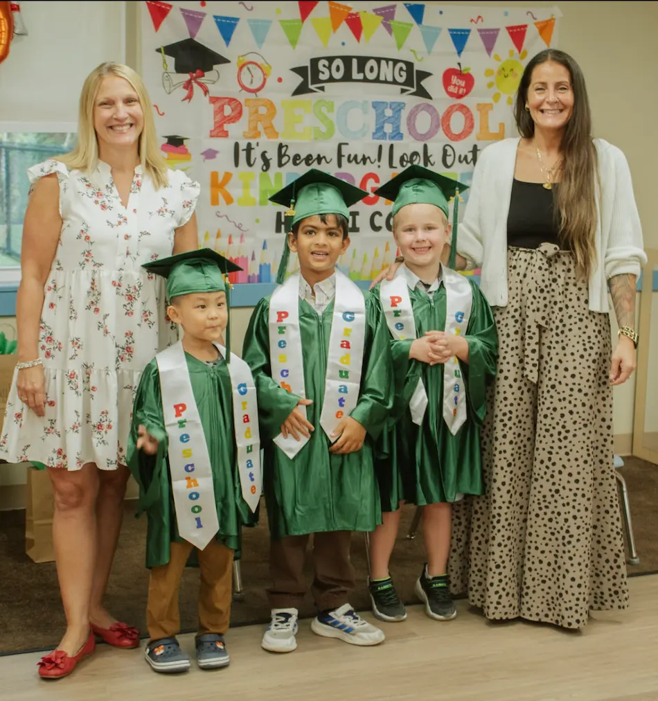 Primrose Waxhaw Pre-K graduation